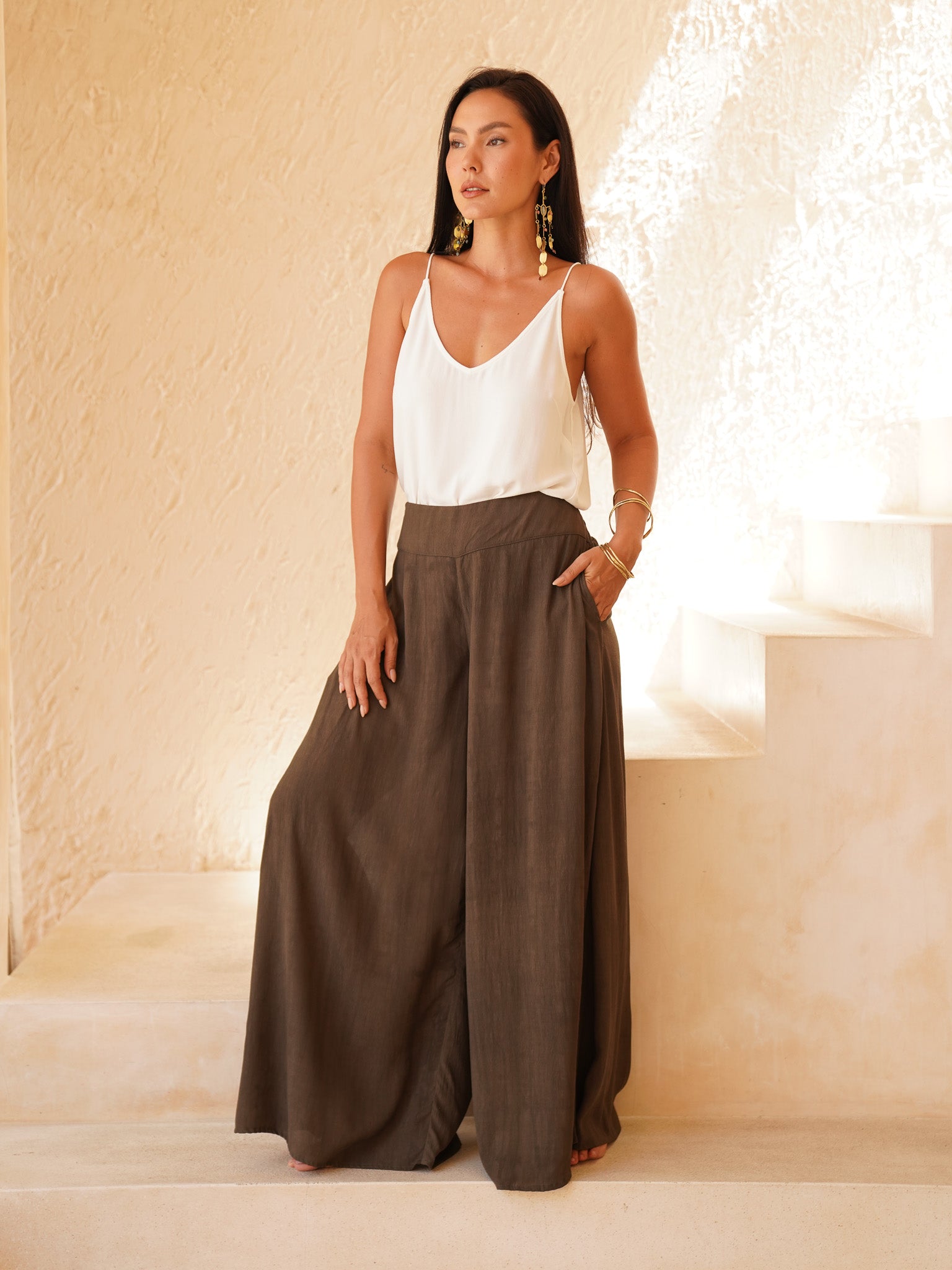 SELENE PANTS MOCHA