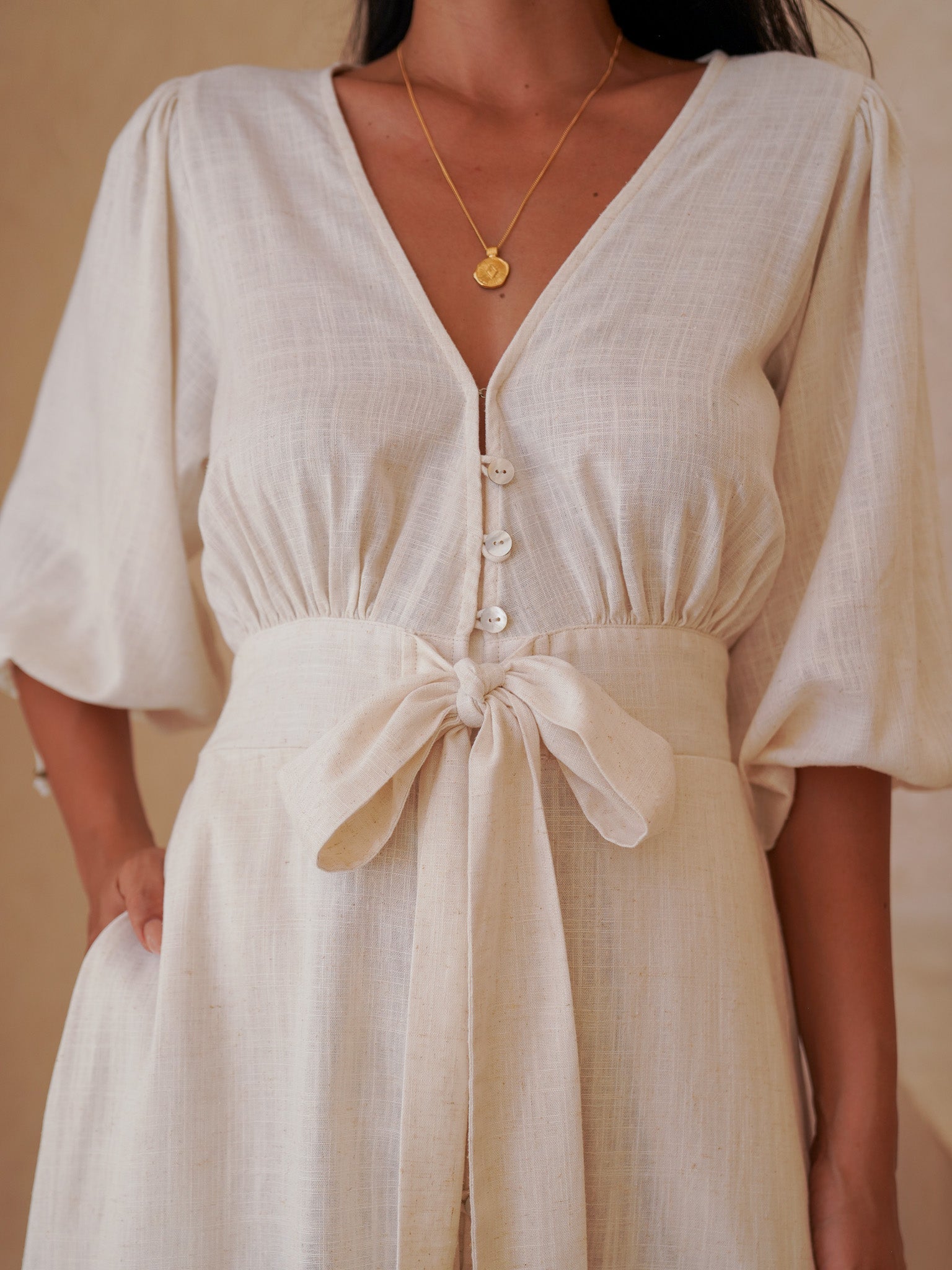 SKYE DRESS IVORY