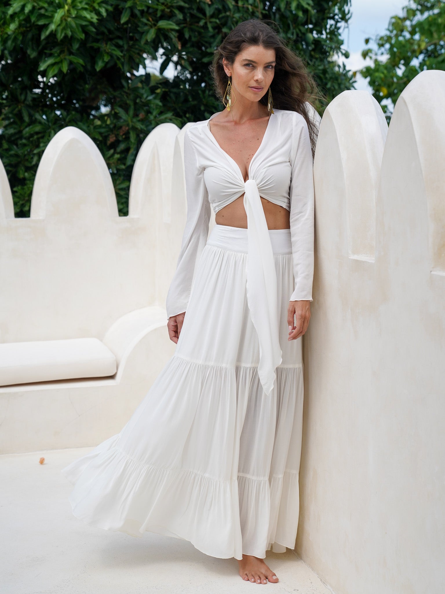 AZHA SKIRT IVORY