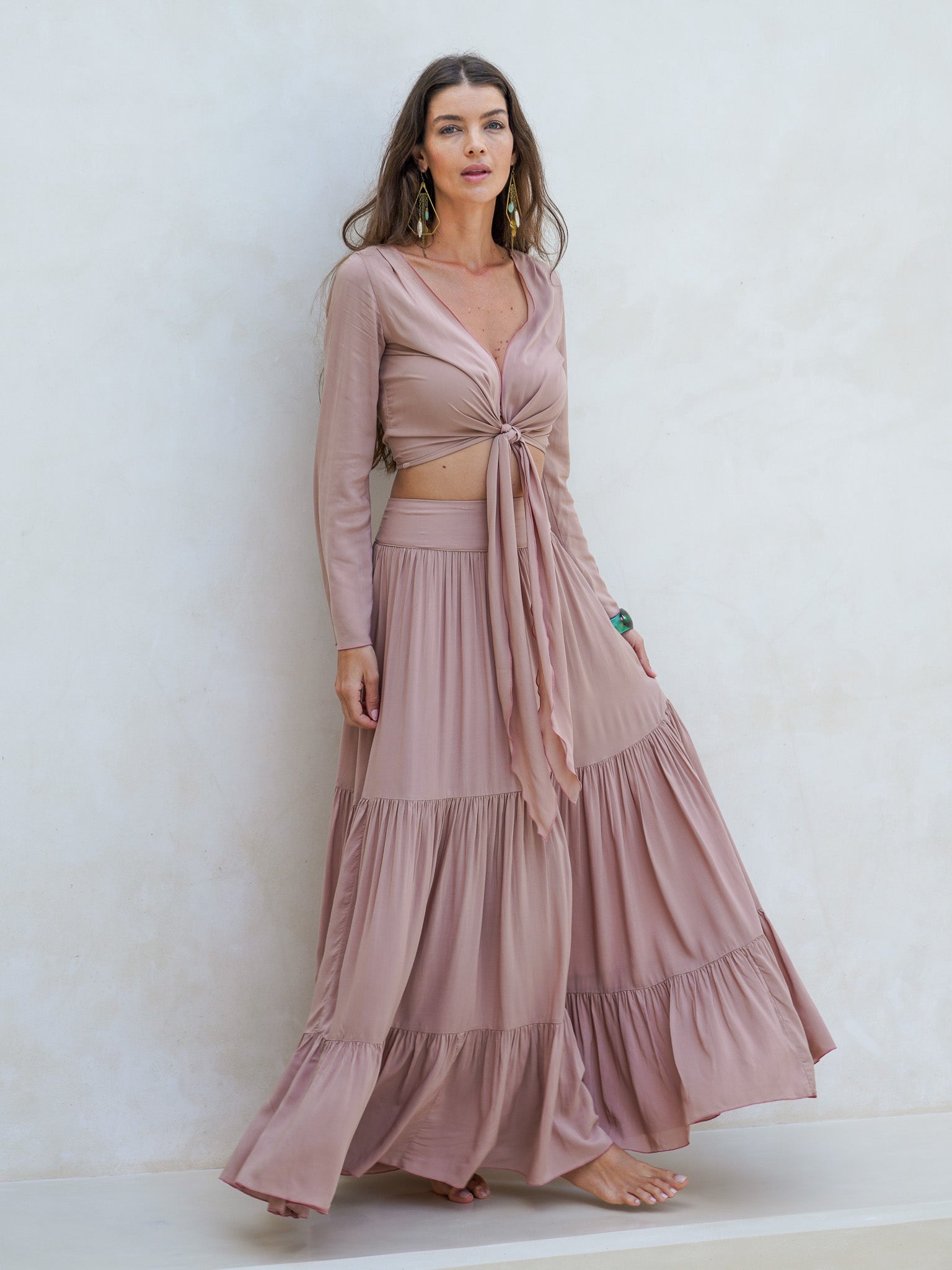 AZHA SKIRT DESERT ROSE
