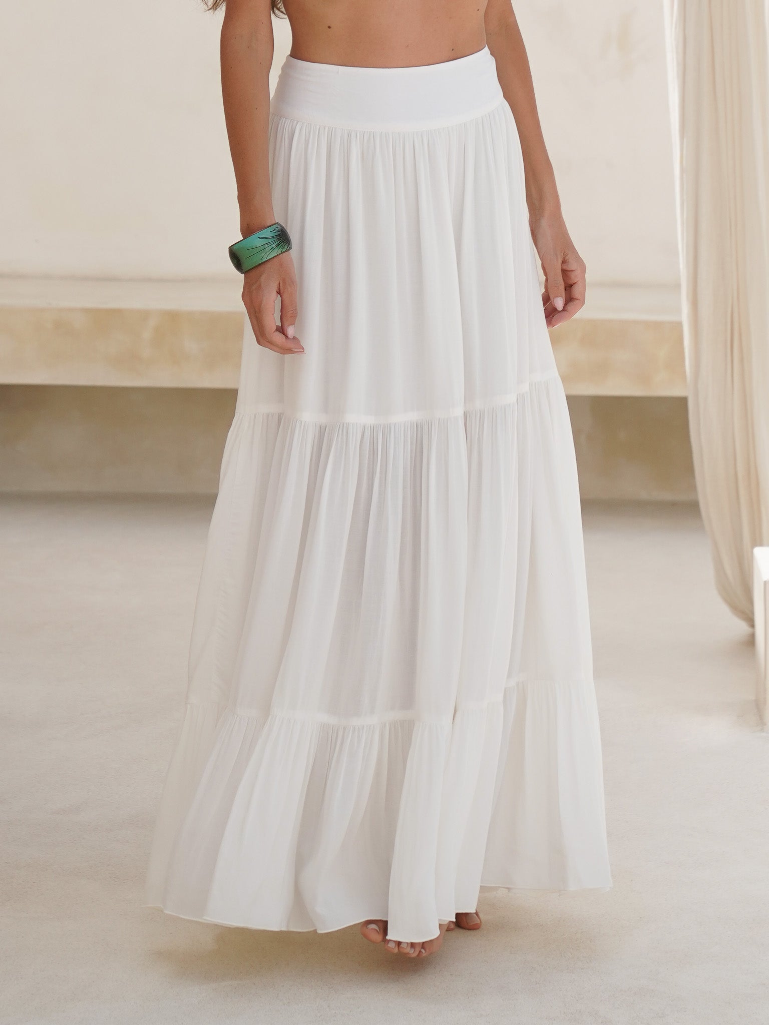 AZHA SKIRT IVORY